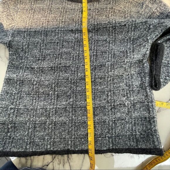 Leon Max Limited Edition Mohair Wool Blend Gray‎ Sweater - Large - Picture 8 of 10
